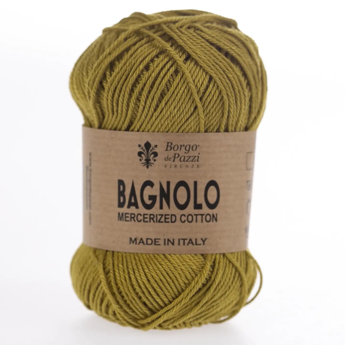 Borgo de' Pazzi Bagnolo | 100% Mercerized Gassed Cotton | 50g