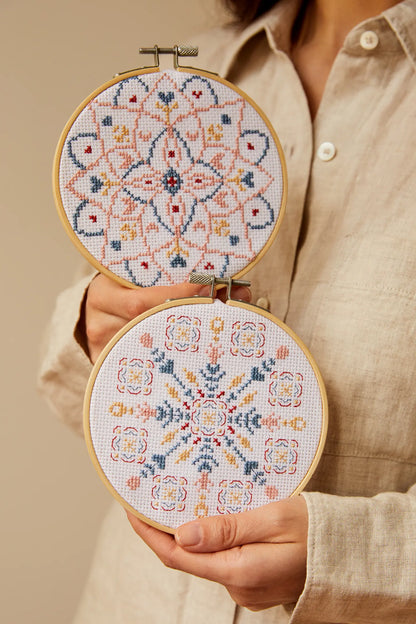 DMC Meditative Mandala Cross Stitch Kit | BK1953 | Duo Kit