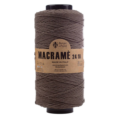 Borgo de' Pazzi Macramé Yarn | 24-Ply Twisted Cotton | 500g