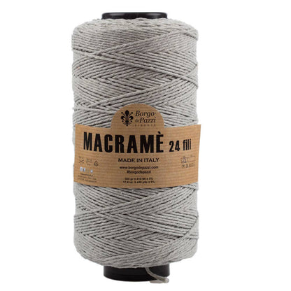 Borgo de' Pazzi Macramé Yarn | 24-Ply Twisted Cotton | 500g