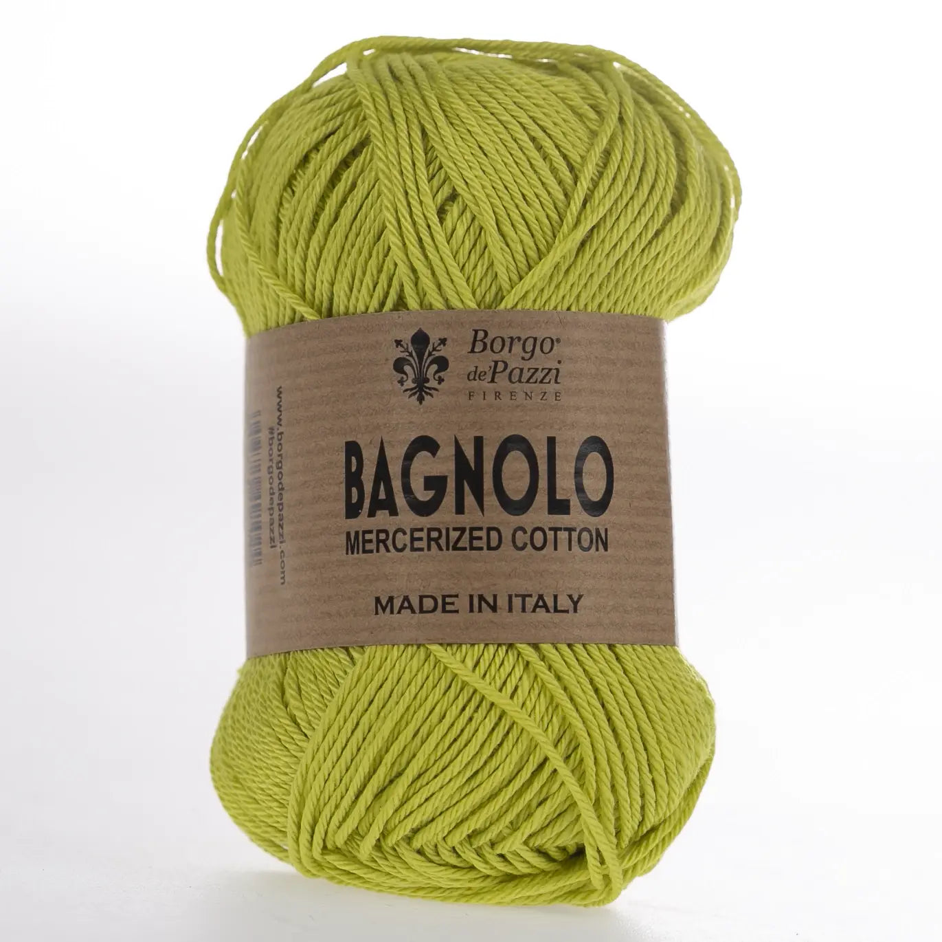 Borgo de' Pazzi Bagnolo | 100% Mercerized Gassed Cotton | 50g
