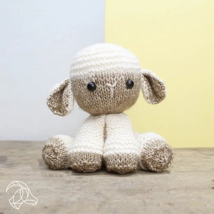 DIY Knitting Kit - Lore Lamb | Blended Yarn | Knitted Toy | 20 cm