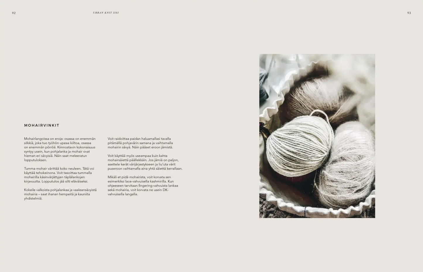 Urban Knit Easy – Effortless & Modern Knits | Beginner Knitting Book | Leeni Hoimela