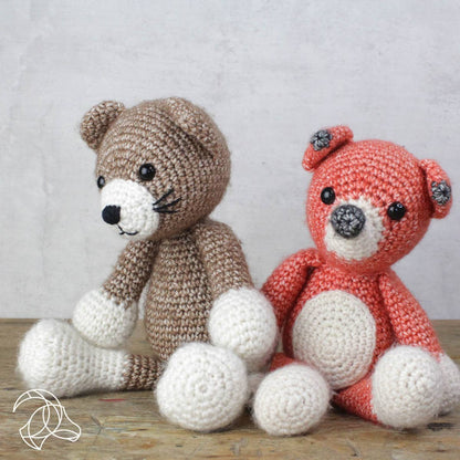DIY Crochet Kit - Robbin Cat | Blended Yarn | Amigurumi | 20 cm