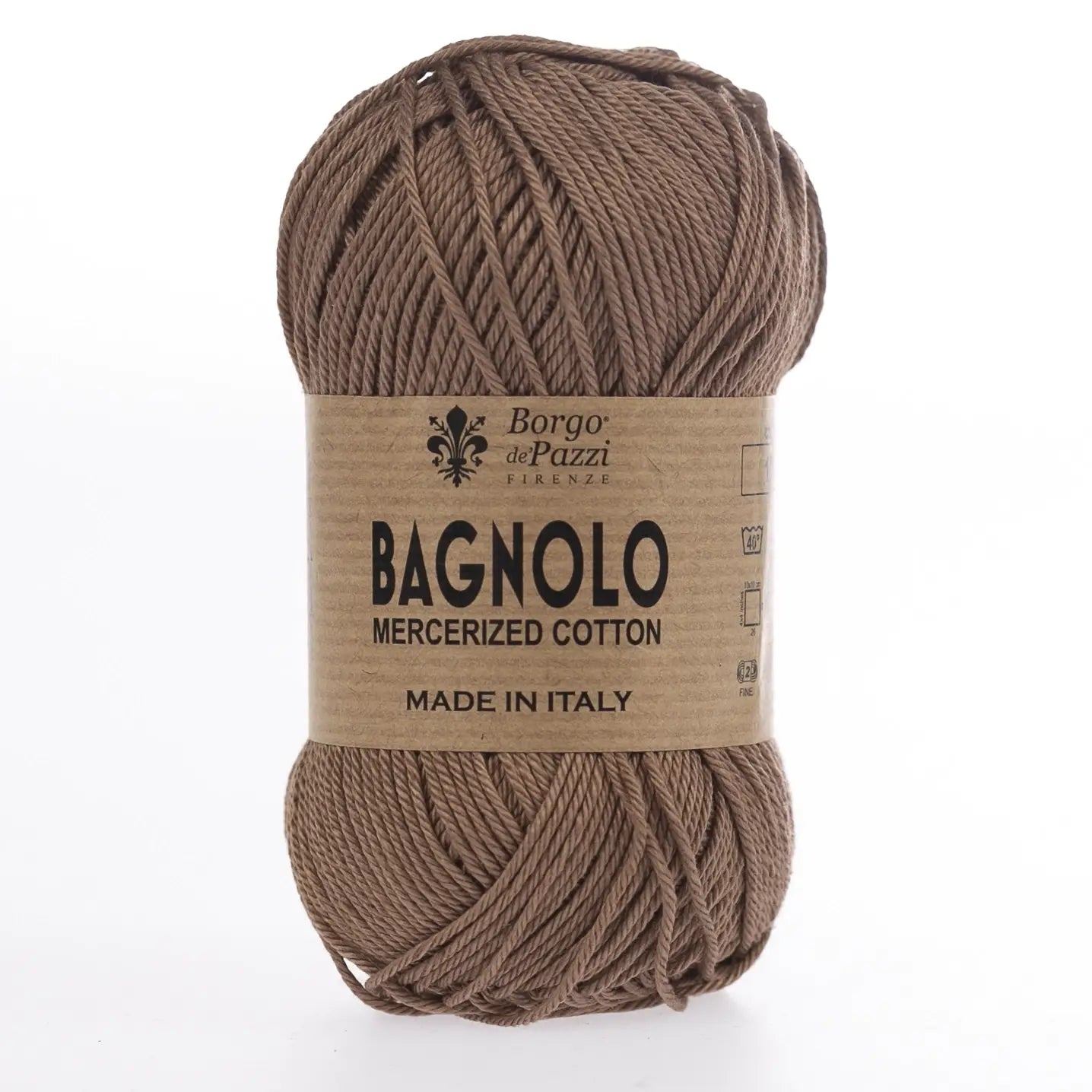 Borgo de' Pazzi Bagnolo | 100% Mercerized Gassed Cotton | 50g