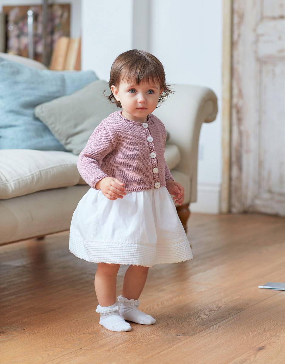 Sirdar Baby Cardigans Knitting Pattern 5271 | 100% Cotton | Newborn–3 Years