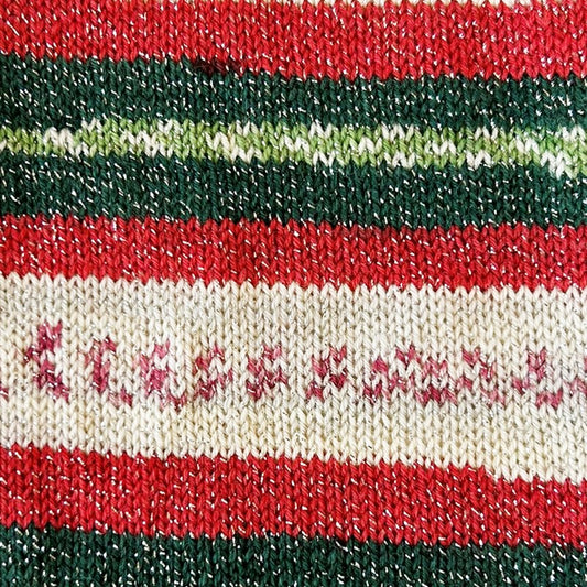 Head over Heals | 73% Superwash Wool, 25% Polyamide, 2% Polyester | Christmas Yarn