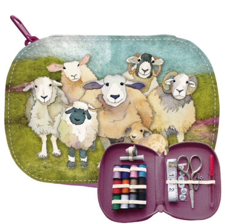 Felted Sheep Sewing Set