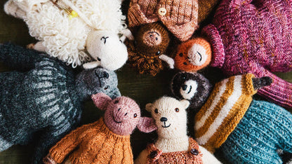 Mouche & Friends, seamless toys to knit and love