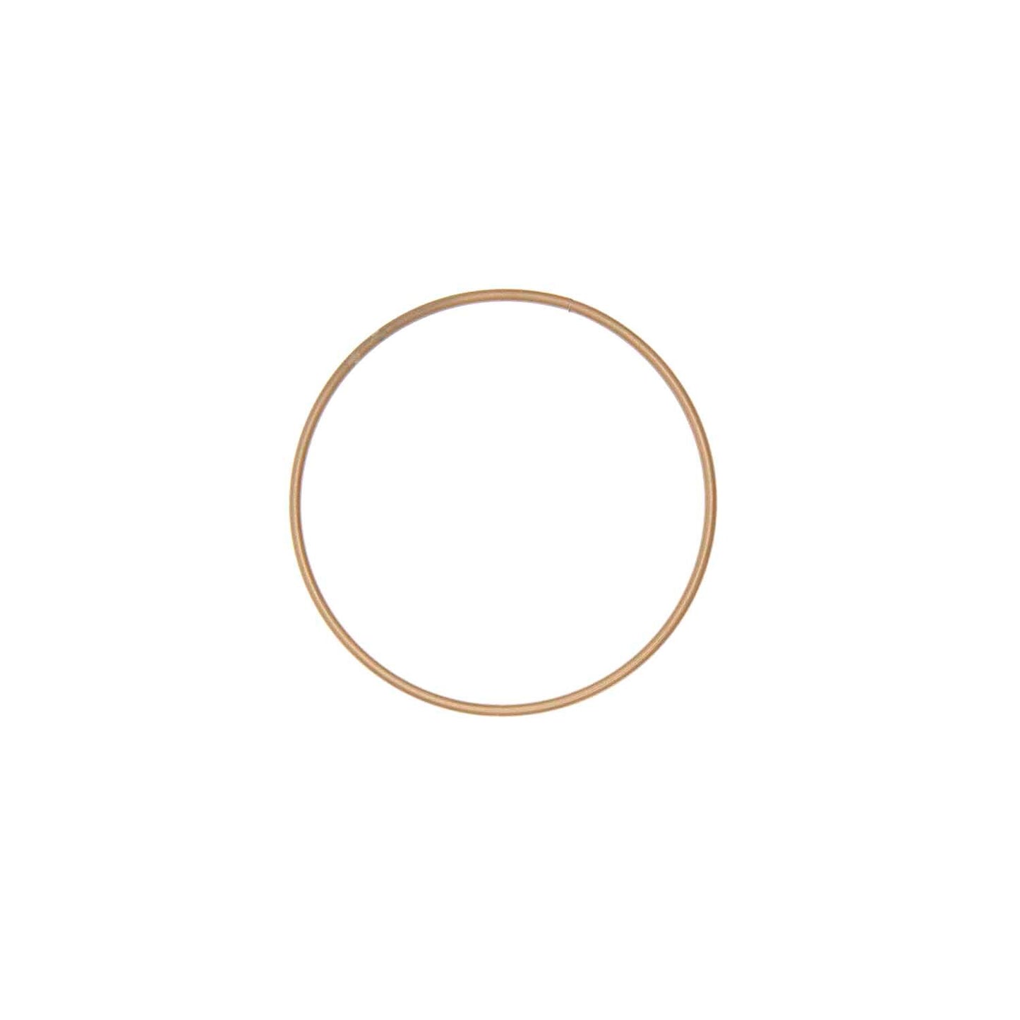 Gold Metal Ring for Macramé, Crochet & Craft
