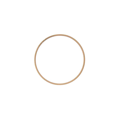 Gold Metal Ring for Macramé, Crochet & Craft