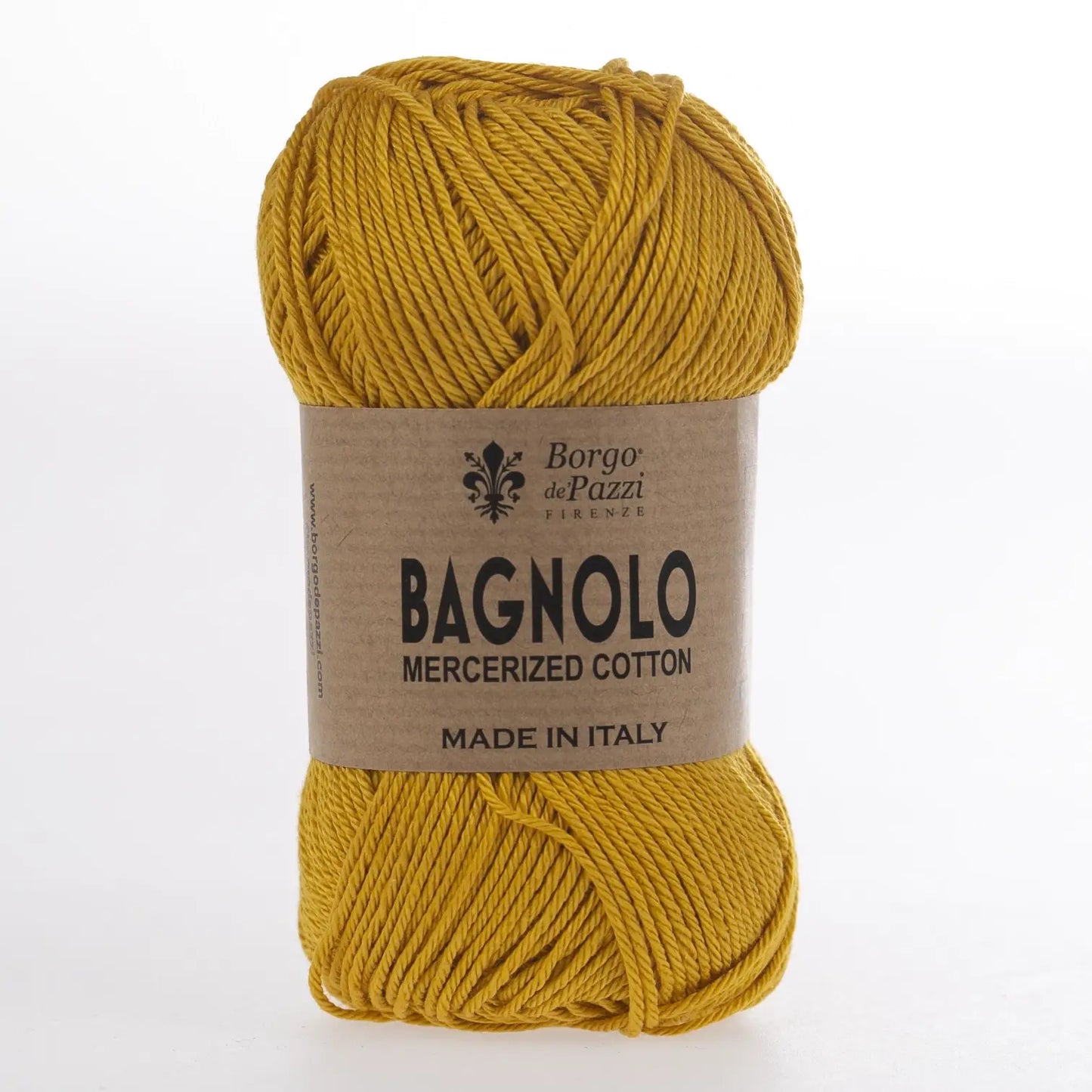 Borgo de' Pazzi Bagnolo | 100% Mercerized Gassed Cotton | 50g