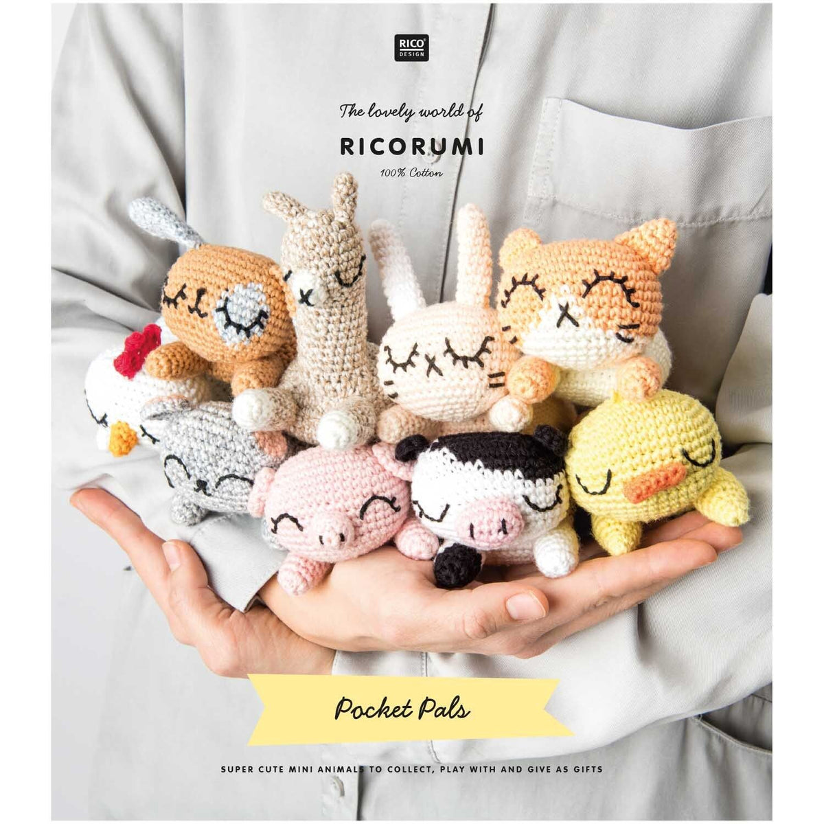 The Lovely World of Ricorumi: Pocket Pals | 9 Crochet Patterns Booklet