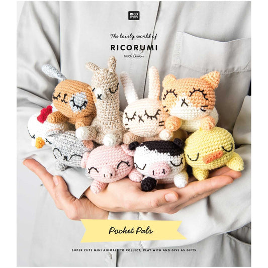The Lovely World of Ricorumi: Pocket Pals | 9 Crochet Patterns Booklet