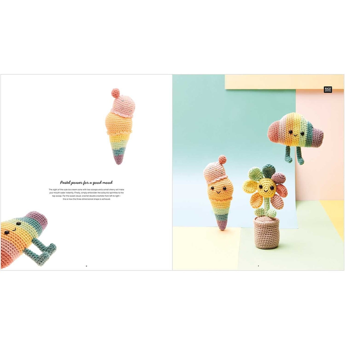 The Lovely World of Ricorumi: Rainbow | 7 Crochet Patterns Booklet