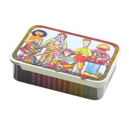 Emma Ball Jumpers Stitch Markers in a Knitters Pocket Tin | Set of 6