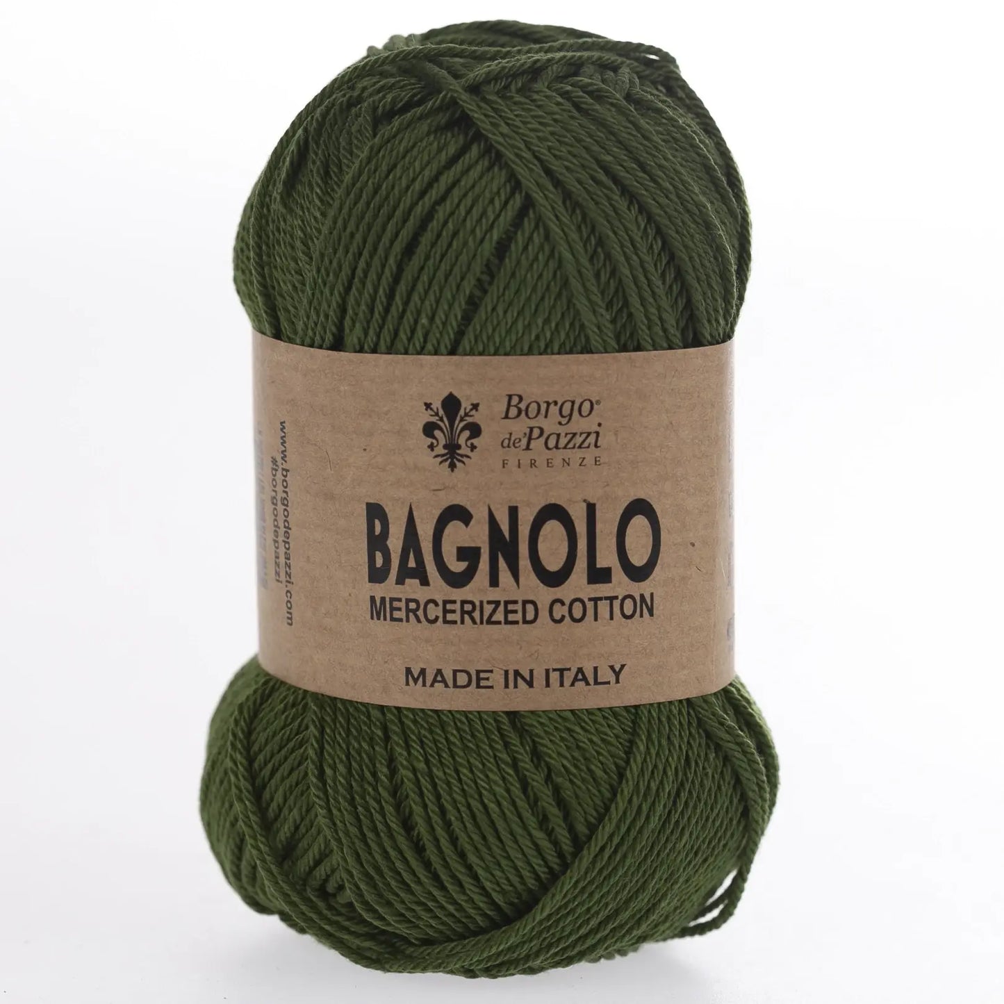 Borgo de' Pazzi Bagnolo | 100% Mercerized Gassed Cotton | 50g