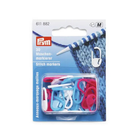 30 Stitch markers, Prym