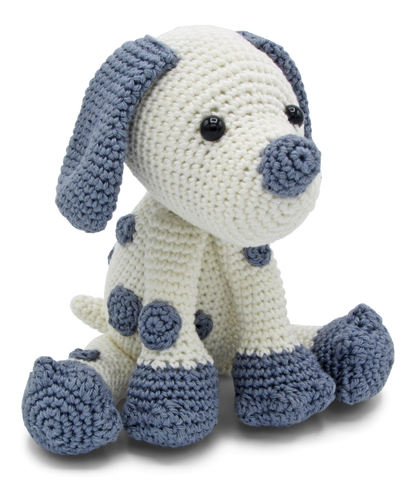 DIY Crochet Kit - Brix Puppy | 100% Cotton Yarn | Amigurumi | 20 cm