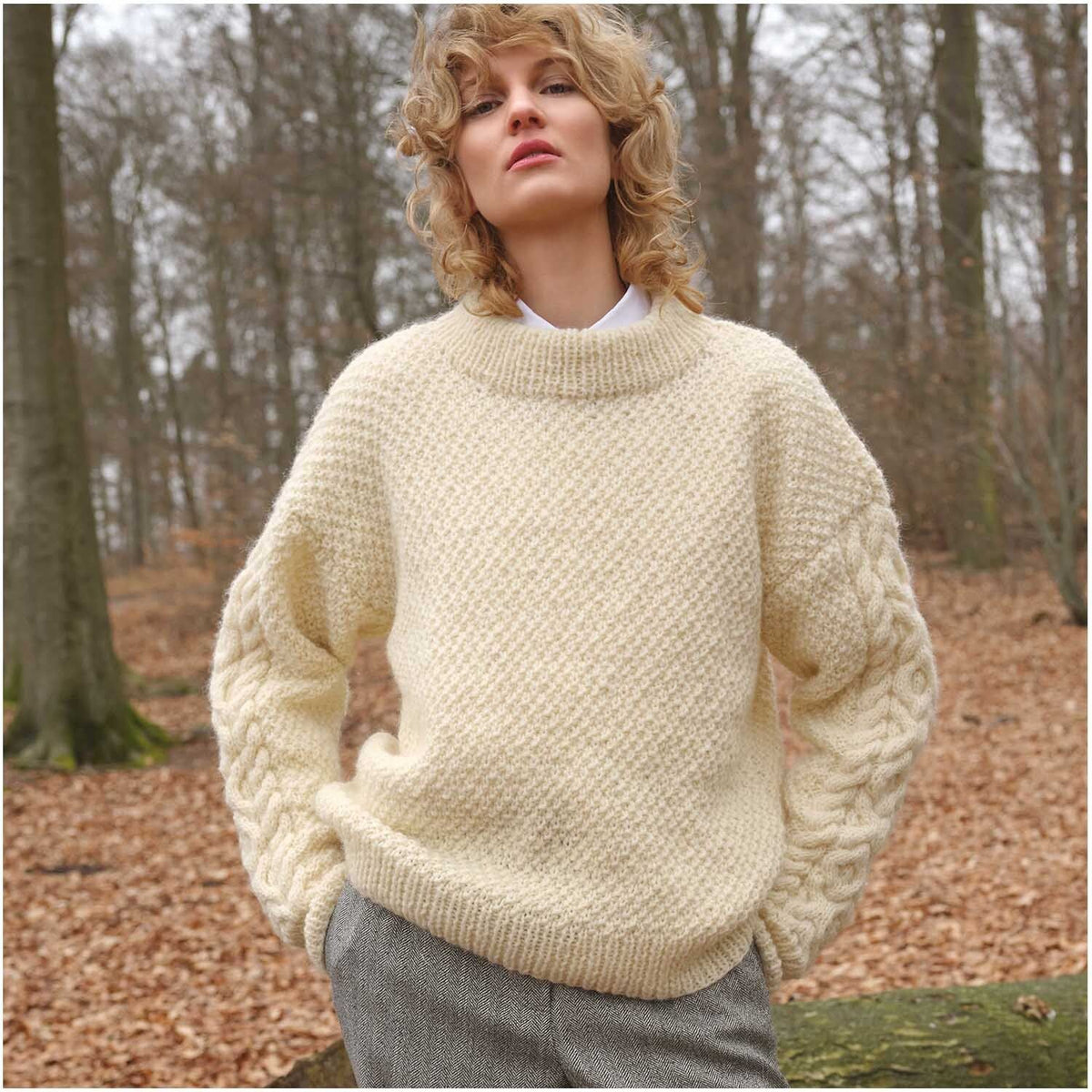 Essentials Organic Wool Aran | 100% Organic Virgin Wool | 50g / 85m