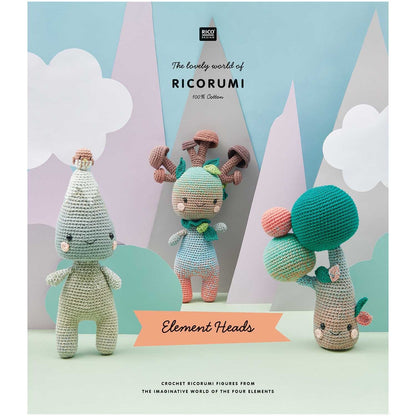 The Lovely World of Ricorumi: Element Heads | Crochet Pattern Booklet