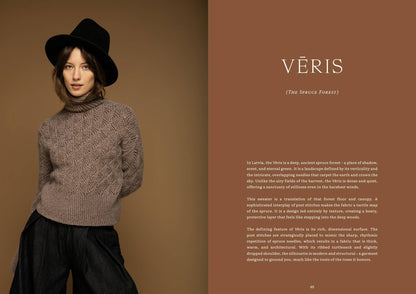 Nordic Textures in Crochet Garments | 12 Crochet Patterns | Linda Skuja