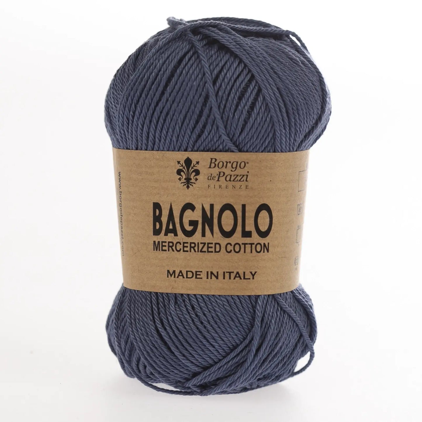 Borgo de' Pazzi Bagnolo | 100% Mercerized Gassed Cotton | 50g