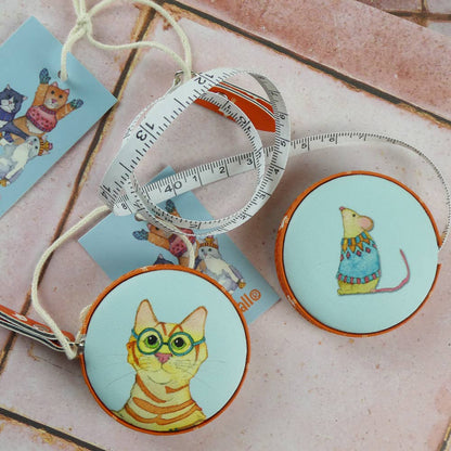 Kittens in Mittens Tape Measure | Retractable | 150cm / 60"