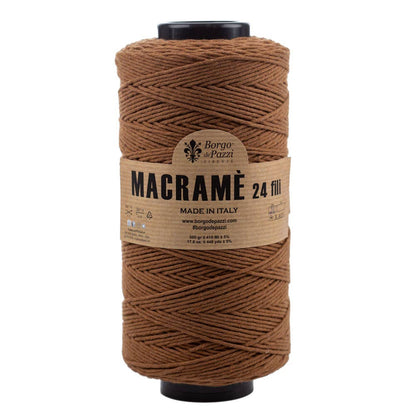 Borgo de' Pazzi Macramé Yarn | 24-Ply Twisted Cotton | 500g