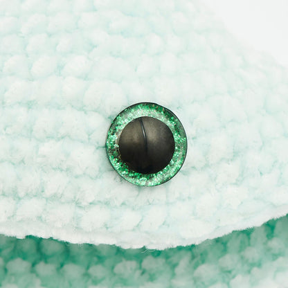 Coloured Safety Eyes | 6 Glitter Colours | 12mm | 3 Pairs