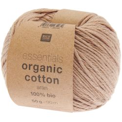 Essentials Organic Cotton aran 50g 90m