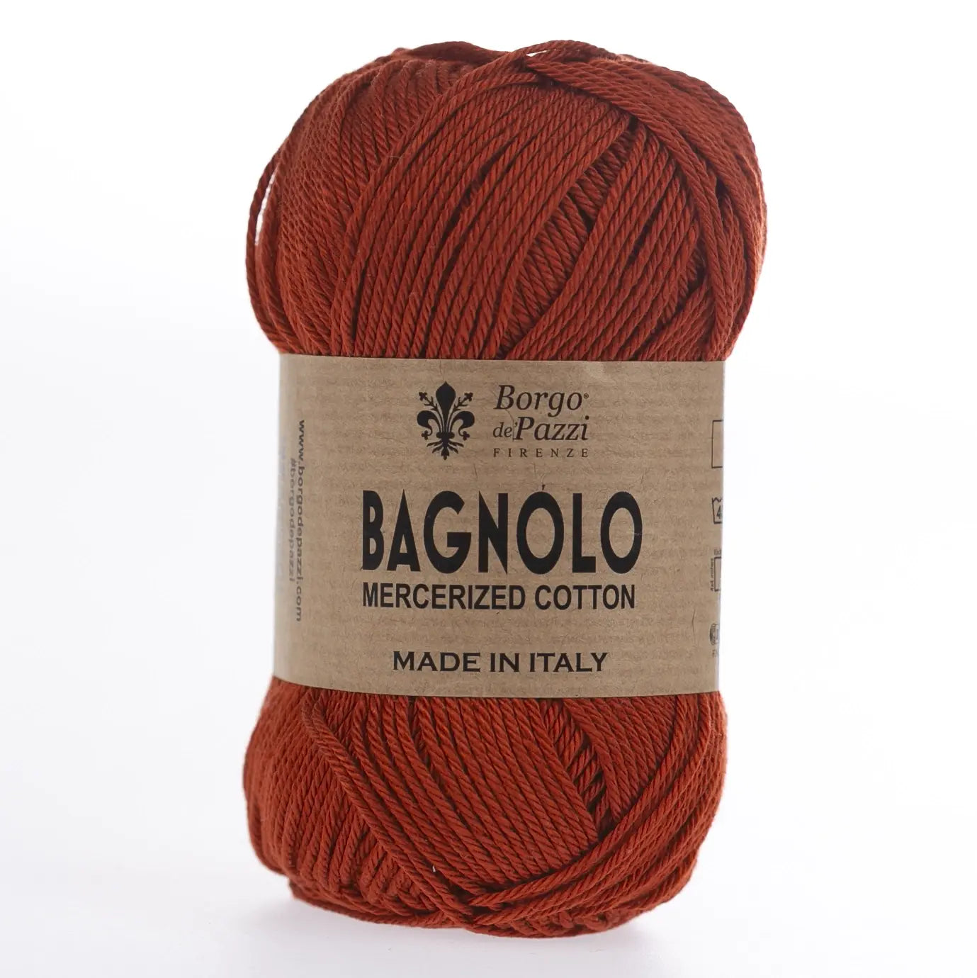 Borgo de' Pazzi Bagnolo | 100% Mercerized Gassed Cotton | 50g