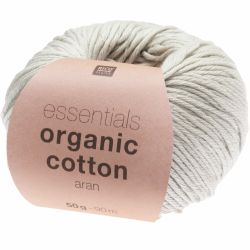 Essentials Organic Cotton aran 50g 90m
