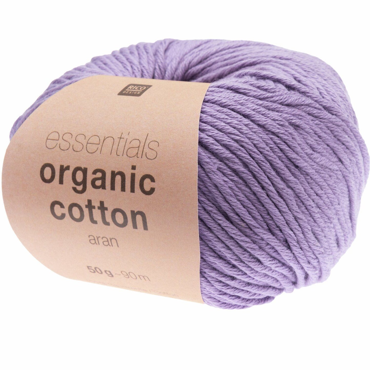 Rico Essentials Organic Cotton Aran Yarn | 50g 90m