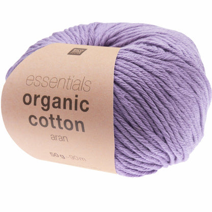 Rico Essentials Organic Cotton Aran Yarn | 50g 90m