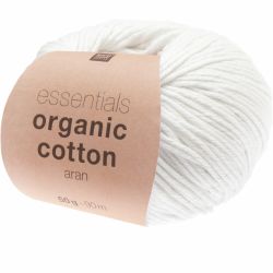 Essentials Organic Cotton aran 50g 90m