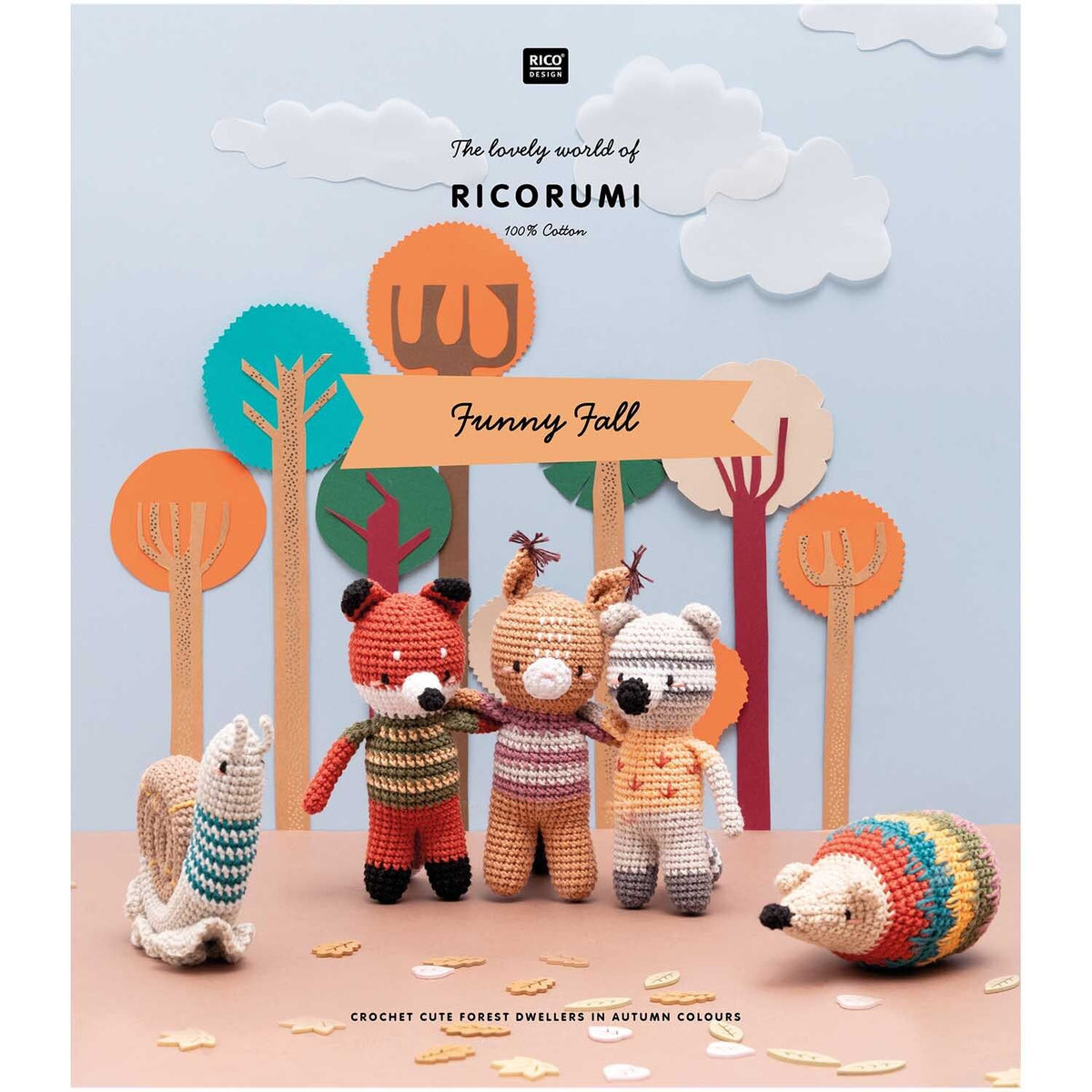 The Lovely World of Ricorumi: Fynny Fall | Crochet Patterns Booklet