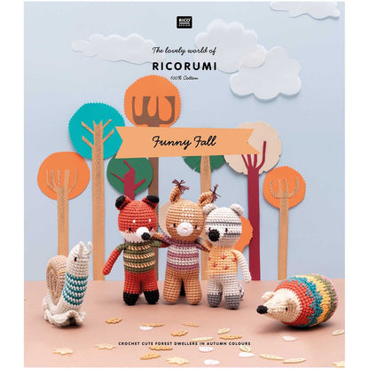The Lovely World of Ricorumi: Fynny Fall | Crochet Patterns Booklet