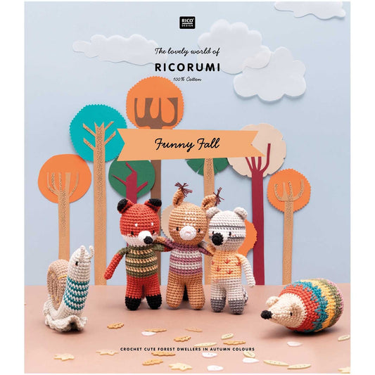 The Lovely World of Ricorumi: Fynny Fall | Crochet Patterns Booklet