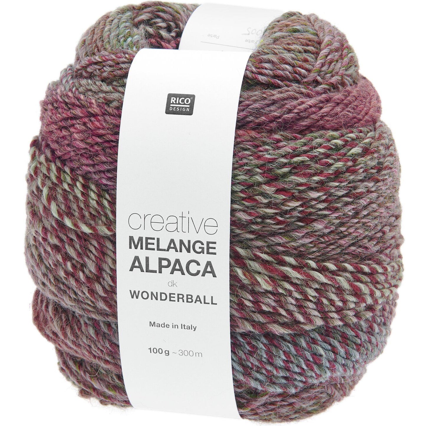 Creative Alpaca Melange Wonderball DK | 42% Alpaca, 40% Polyacrylic, 18% Wool | DK 100g 300m