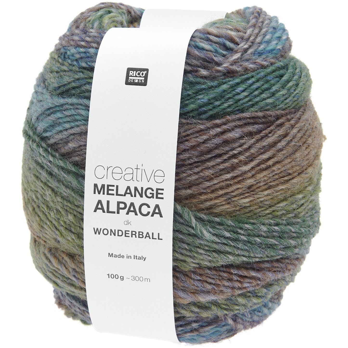Creative Alpaca Melange Wonderball DK | 42% Alpaca, 40% Polyacrylic, 18% Wool | DK 100g 300m