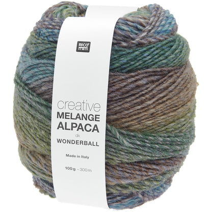 Creative Alpaca Melange Wonderball DK | 42% Alpaca, 40% Polyacrylic, 18% Wool | DK 100g 300m