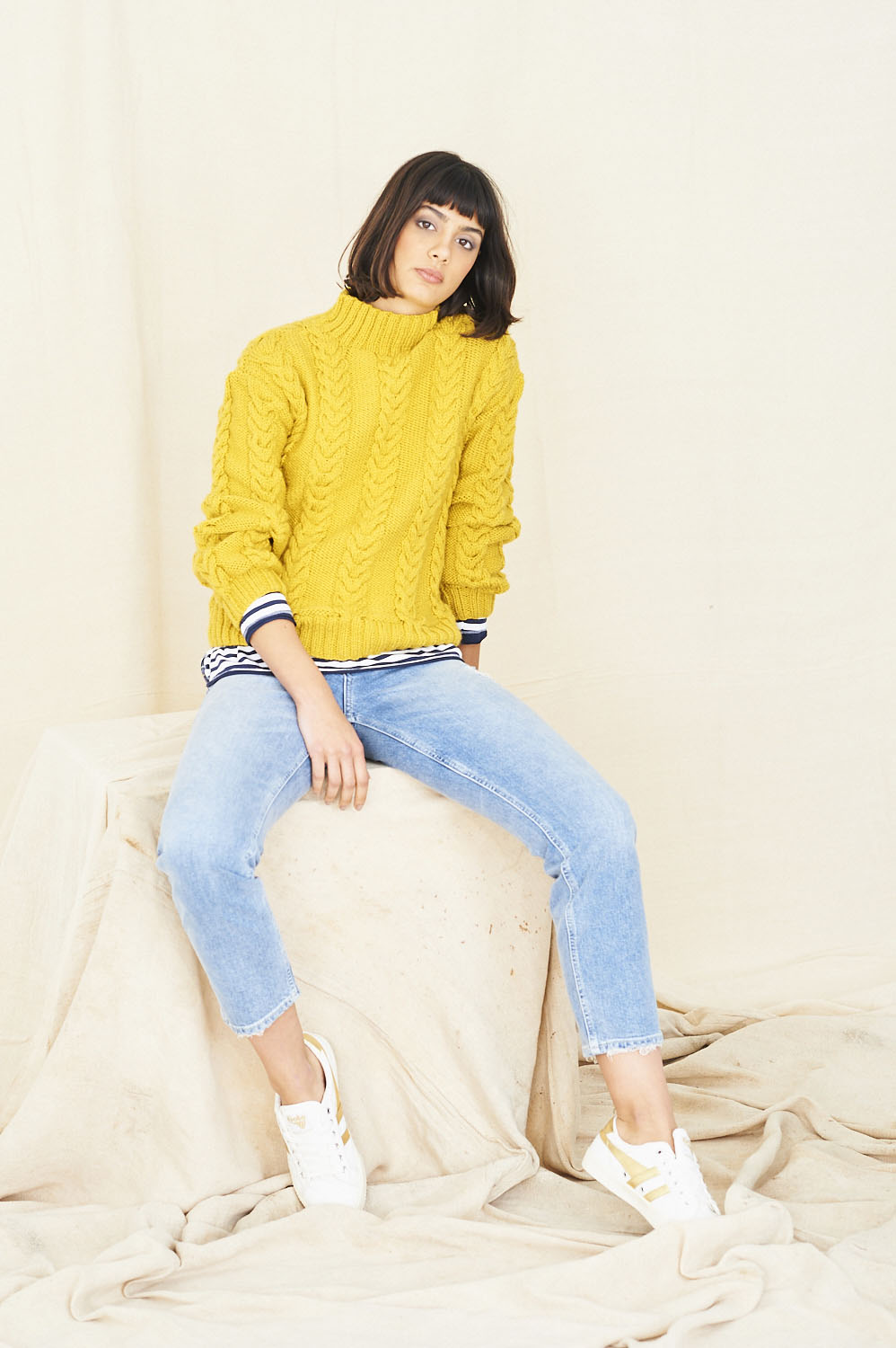 Ladies sweater 9768