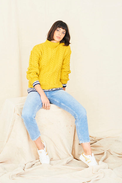Ladies sweater 9768