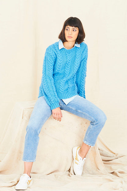 Ladies sweater 9768