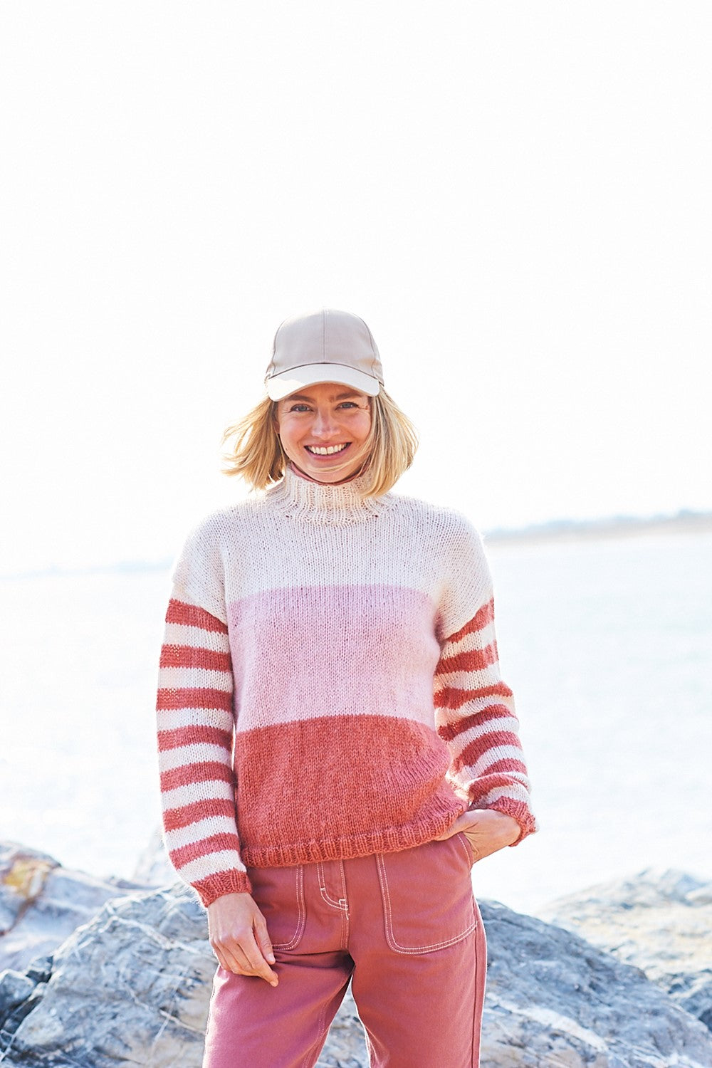 Sweater 9927 | Striped Knitting Designs