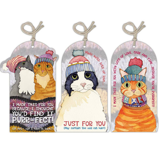 Cats in Hats Crafting Tags