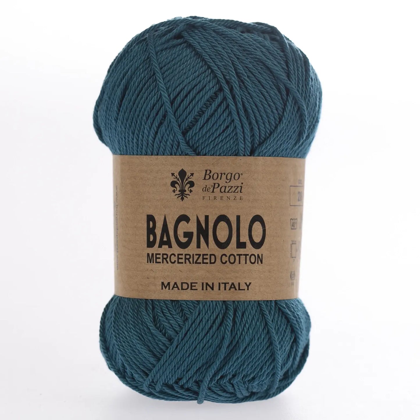 Borgo de' Pazzi Bagnolo | 100% Mercerized Gassed Cotton | 50g