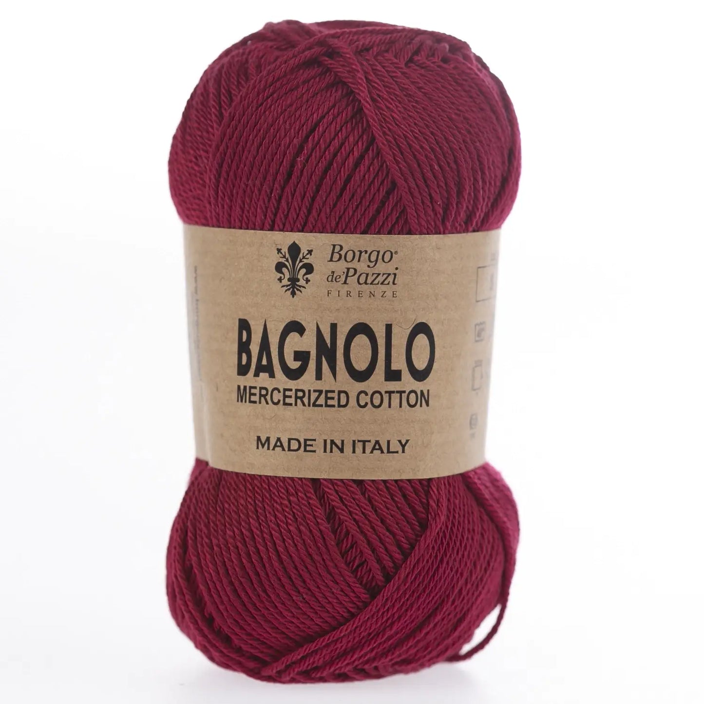 Borgo de' Pazzi Bagnolo | 100% Mercerized Gassed Cotton | 50g