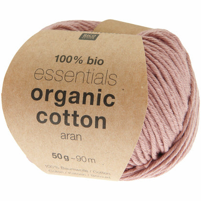 Essentials Organic Cotton aran 50g 90m